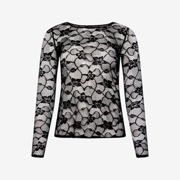 Commando Floral Lace Long Sleeved Tee - Picture 2 of 5